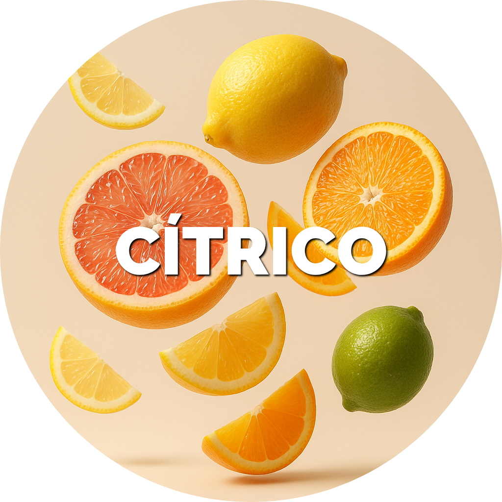 Aromas c&iacute;tricos